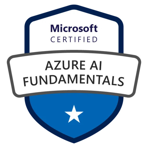 Microsoft Azure AI Fundamentals Logo
