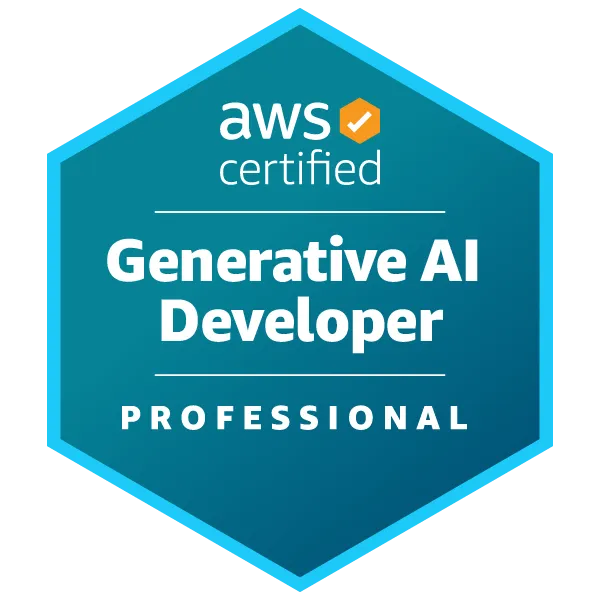 AWS Certified Generative AI Developer – Professional Logo
